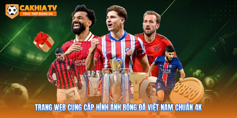 Trang web cung cấp hình ảnh bóng đá Việt Nam chuẩn 4K